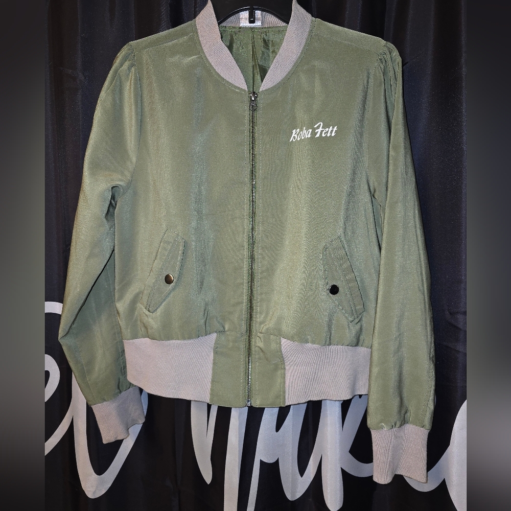 Her Universe Green Bomber Jacket